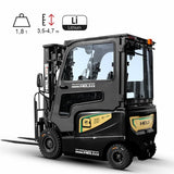 Vysokozdvižný vozík elektrický HELI H4-LI 1,8t BLACK EDITION