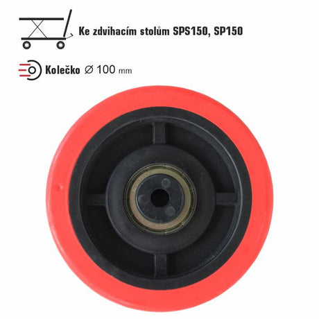 Kolo ke zdvihacím stolům SP150 a SPS150 s ložisky