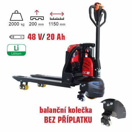 Paletový vozík CBD20J-LI-S