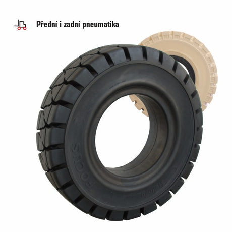 Plnopryžová pneumatika na VZV - SE 6.50-10