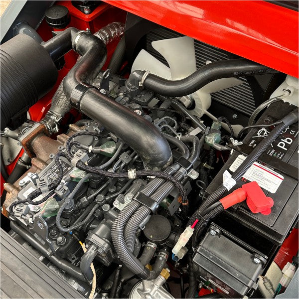 čelní vysokozdvižný vozík naftový HELI CPCD25_XC26H ohled na motor