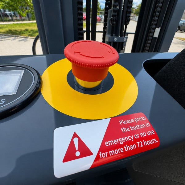 čelní vysokozdvižný vozík elektrický HELI CPD12SQ-A1LIH4 stop tlačítko