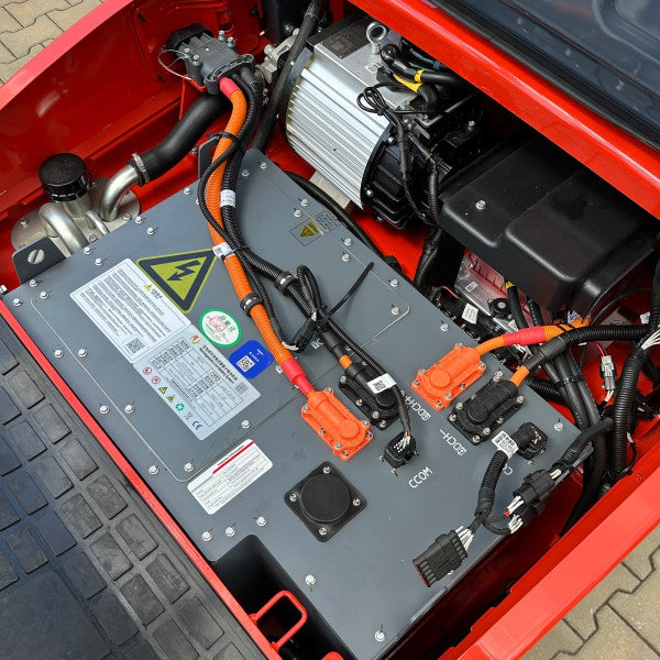 čelní vysokozdvižný vozík elektrický HELI CPD12SQ-A1LIH4 pohled na baterii