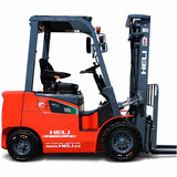 Elektrický čtyřkolový vozík HELI řady H2 s LI-ION baterií, nosnost 1,8 t
