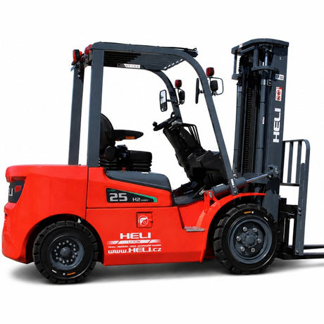 Elektrický čtyřkolový vozík HELI řady H2 s LI-ION baterií, nosnost 2,5 t