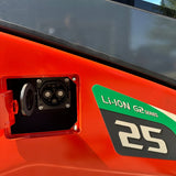 Elektrický čtyřkolový vozík HELI řady G2 s LI-ION baterií, nosnost 2,5 t S13