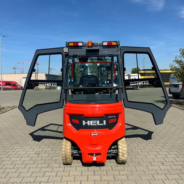 Elektrický čtyřkolový vozík HELI řady G2 s LI-ION baterií, nosnost 2,5 t S11