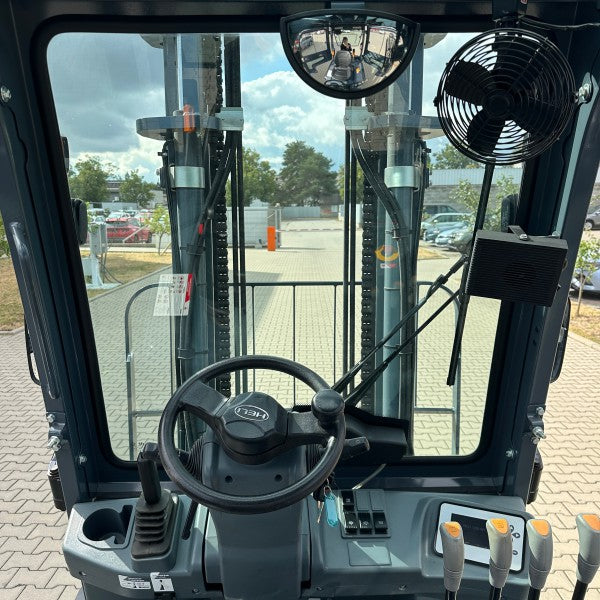 Elektrický čtyřkolový vozík HELI řady H4 s LI-ION baterií, nosnost 3,5 t S02