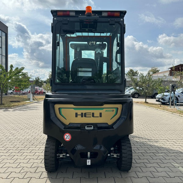 Elektrický čtyřkolový vozík HELI řady H4 s LI-ION baterií, nosnost 3,5 t S01