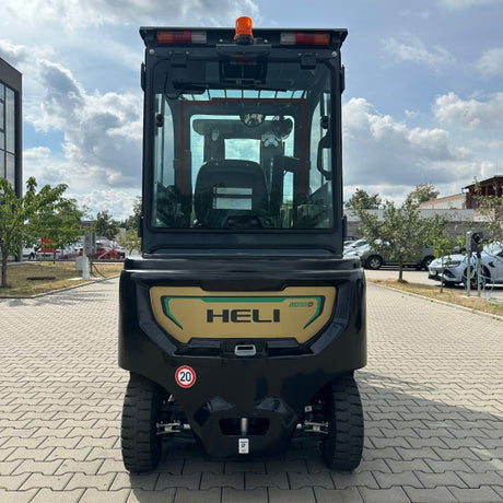 Elektrický čtyřkolový vozík HELI řady H4 s LI-ION baterií, nosnost 3,5 t S01