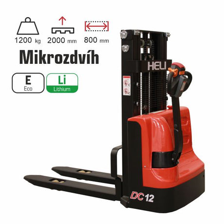 Vysokozdvižný vozík CDD1220J-LI s MIKROZDVIHEM