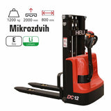 vysokozdvižný vozík elektrický lithiový CDD1220J-LI s mikrozdvihem