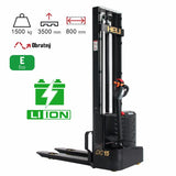 vysokozdvižný vozík elektrický eko HELI CDD1535J-LI black edition s lithiovou baterií