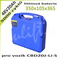 Li-ion baterie na CBD20J-LI-S, 48V/20Ah
