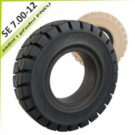 Plnopryžová pneumatika na VZV - SE 7.00-12